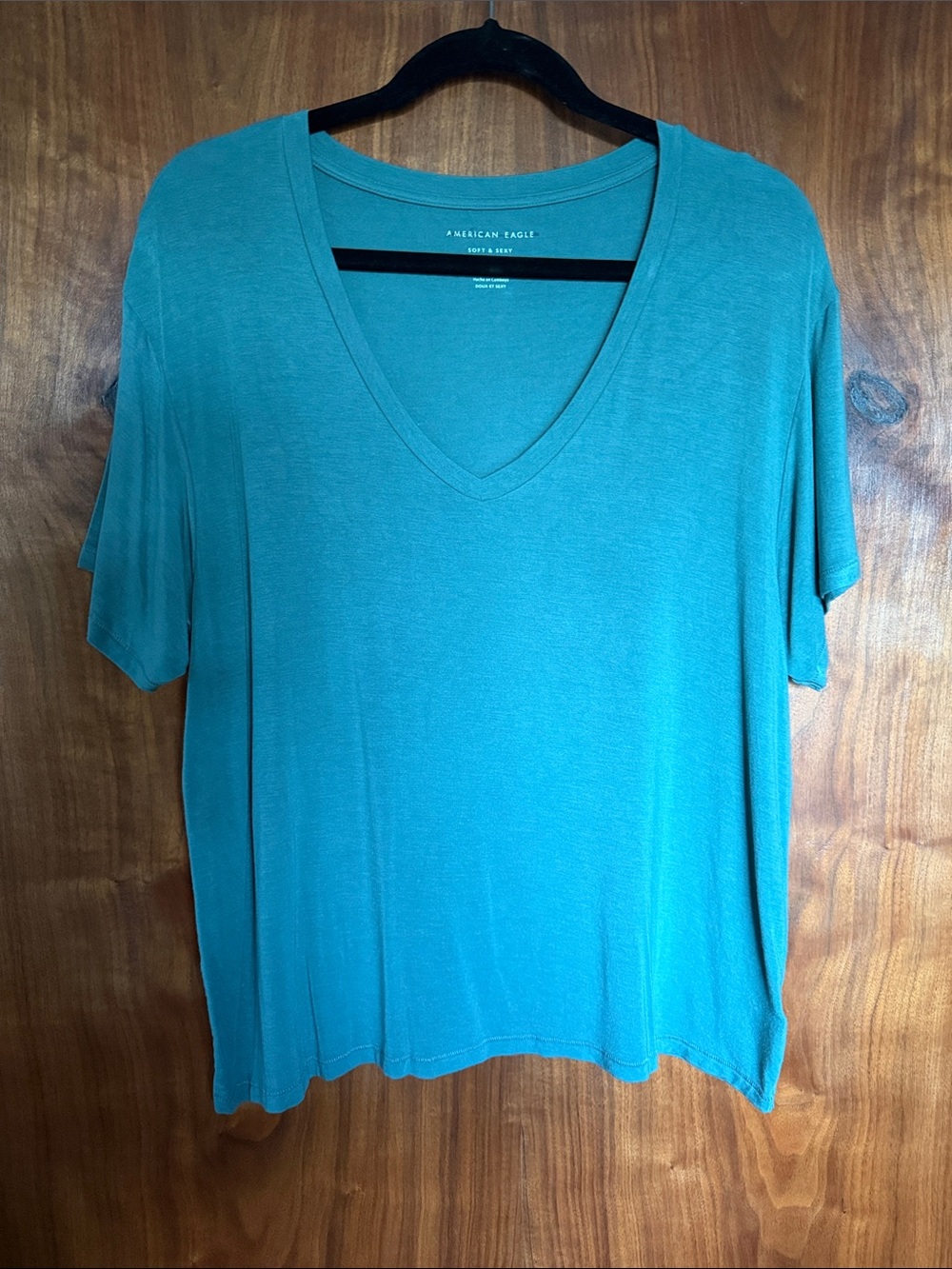 American Eagle Women's Soft & Sexy Oversized Tee Luxury Soft! Medium Comfy